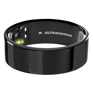 Ultrahuman Ring Air Smart Ring with Activity Tracker (Size 6, Upto 100 Meter Water Resistant, Aster Black)