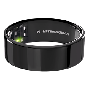 Ultrahuman Ring Air Smart Ring with Activity Tracker (Size 13, Upto 100 Meter Water Resistant, Aster Black)