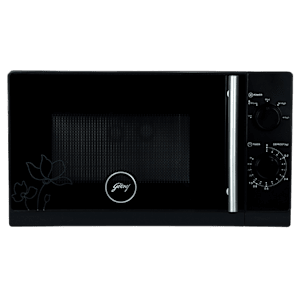 Godrej GMX 20SA2 BLM 20L Solo Microwave Oven with Powder Coated Cavity (Black)