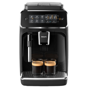 PHILIPS 3200 Series 1500 Watt Automatic Espresso, Hot Water, Coffee, Americano & Espresso Lungo Coffee Maker with Aroma Extract (Black)