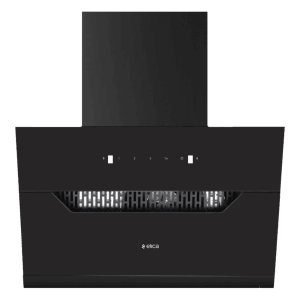 elica EFL 207 HAC LTW VMS 90cm 1350m3/hr Ductled Auto Clean Wall Mounted Chimney with Motion Sensor Control (Black)