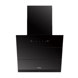 hindware Lexia 60cm 1350m3/hr Ducted Auto Clean Wall Mounted Chimney with Touch Control (Black)