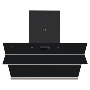 KAFF ALBURY DHC 90cm 1420m3/hr Ducted Auto Clean Wall Mounted Chimney with Touch Control Panel (Black)