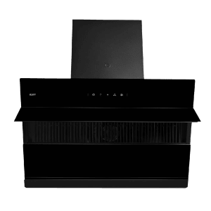 KAFF ALBURY LX DHC 75cm 1280m3/hr Ducted Wall Mounted Chimney with Touch Control Panel (Black)