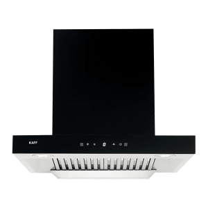 KAFF VITO DHC 60cm 1180m3/hr Ducted Auto Clean Wall Mounted Chimney with Touch Control Panel (Black)