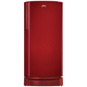 Godrej E RIOPLUS 185 Litres 2 Star Direct Cool Single Door Refrigerator with Turbo Cooling (RD E RIOPLS 205B THF, Wine Red)