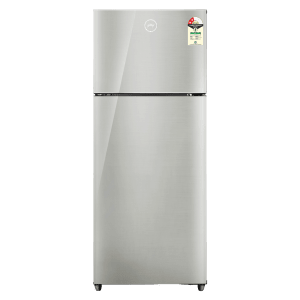 Godrej ALPHA 210 Litres 2 Star Frost Free Double Door Refrigerator with Built-in Stabilizer (RT EONALPHA 250B RI, Steel Glow)