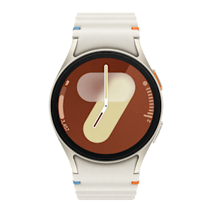 SAMSUNG Galaxy Watch 7 BT + LTE Wear OS Smartwatch (40mm Super AMOLED Display, 3nm Processor, Cream Strap)