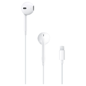 Apple EarPods MMTN2ZM/A Wired Earphones with Mic (Lightning Connector, In Ear, White)