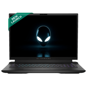 DELL Alienware m18 R2 Intel Core i9 14th Gen Gaming Laptop (32GB, 1TB SSD, Windows 11, 8GB Graphics, 18 inch 165 Hz QHD Plus Display, NVIDIA GeForce RTX 4070, MS Office 2021, Dark Metallic Moon, 3.86 KG)