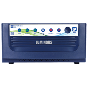 LUMINOUS Eco Volt Neo 1550 17 Amps Inverter (Eco Mode, F0411551515, Blue)