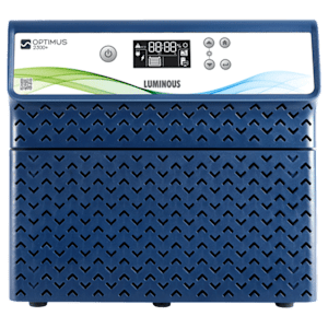 LUMINOUS Optimus 2300 Plus 21 Amps Inverter (1600 W, LCD Display, Blue)