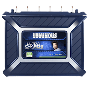 LUMINOUS UCTT 18066 150 Ah Battery (Robust Aestetic Container, Blue)