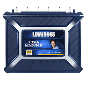 LUMINOUS UCTT 28066 250 Ah Battery (Robust Aestetic Container, Blue)