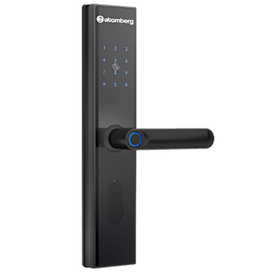 atomberg Smart Door Lock (5 Ways Unlocking, SL1, Black)