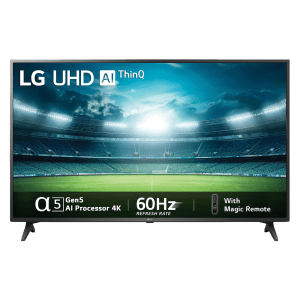 LG UQ7500 139 cm (55 inch) 4K Ultra HD LED WebOS TV with AI Brightness & 4K Upscaling