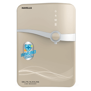 HAVELLS Delite Alkaline 6.5L RO + UV Water Purifier with 8 Stage Purification (Beige)