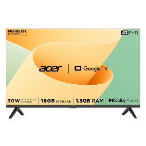 acer Advanced I Series 109 cm (43 inch) Full HD LED Smart Google TV with 30W Dolby Audio (2023 model)