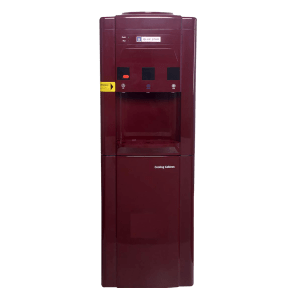 Blue Star Hot, Cold and Normal Top Load Water Dispenser with Cooling Cabinet (Maroon)