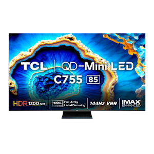 TCL C755 216 cm (85 inch) 4K Ultra HD LED Google TV with Dolby Vision and Dolby Atmos (2023 model)