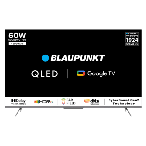 BLAUPUNKT 65QD7030 164 cm (65 inch) QLED 4K Ultra HD Google TV with Quantum Dot Technology (2022 model)