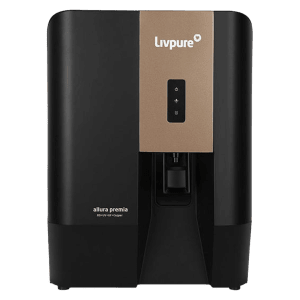 Livpure Allura Premia 7L RO + UV + UF Water Purifier with Super Sediment Filter (Black)