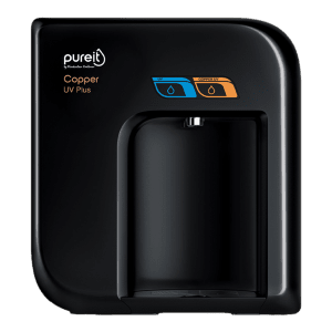 pureit Copper Plus UV Water Purifier with 4 Stage Purification (Black)