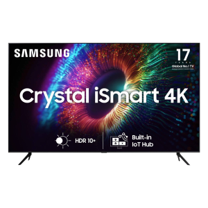 SAMSUNG CUE60 108 cm (43 inch) 4K Ultra HD LED Tizen TV with Crystal Processor 4K (2023 model)