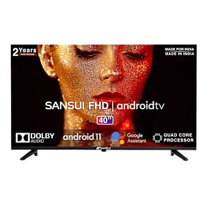 SANSUI 102 cm (40 inch) Full HD Smart Android TV with Dolby Audio (2021 model)