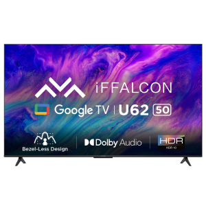 iFFALCON U62 126 cm (50 inch) 4K Ultra HD LED Google TV with Dolby Audio (2023 model)