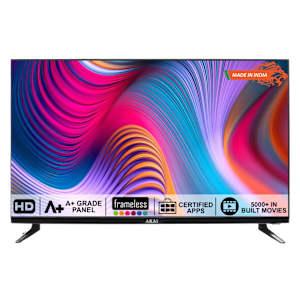 AKAI 80 cm (32 inch) HD Ready LED Smart Android TV with Dolby Audio (2021 model)