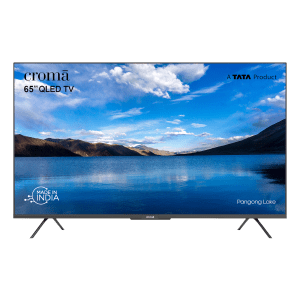 Croma 165 cm (65 inch) QLED 4K Ultra HD Google TV with Dolby Atmos