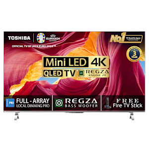 TOSHIBA M650MP 139 cm (55 inch) 4K Ultra HD QLED Vidaa TV with Dolby Atmos (2024 model)