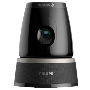 PHILIPS 5000 Series AI-Enhanced WiFi CCTV Security Camera (Privacy Shutter, HSP5500/02, Black)