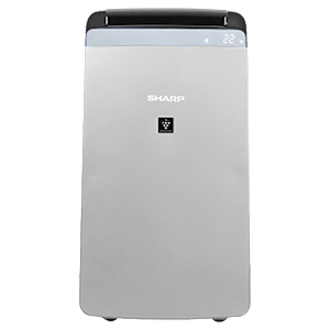 SHARP DWJ27FMS Dehumidifier Technology Room Air Purifier (Compact Dimensions, Silver)