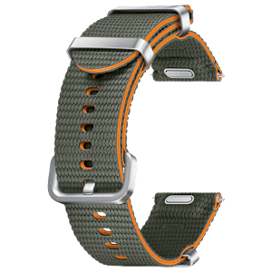 SAMSUNG ET-SOL30SKEGIN HNBR Athleisure Band for Galaxy Watch7 (S/M) (Breathable Design, Green)