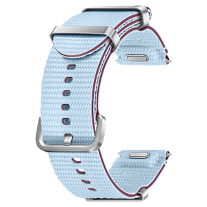 SAMSUNG ET-SOL31LLEGIN HNBR Athleisure Band for Galaxy Watch7 (M/L) (Effortless Style, Sky Blue)