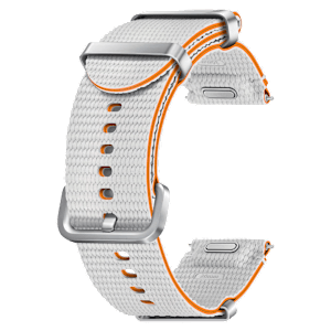 SAMSUNG ET-SOL31LSEGIN HNBR Athleisure Band for Galaxy Watch7 (M/L) (Effortless Style, Silver)