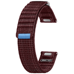 SAMSUNG ET-SVL30SEEGIN Fabric Band for Galaxy Watch7 (S/M) (Effortless Style, Wine)