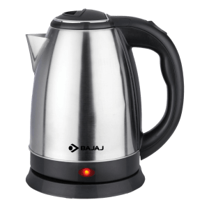 BAJAJ KTX 1500 Watt 1.8 Litre Electric Kettle with Concealed Heating Element (Black)