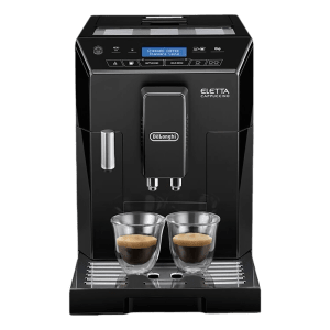 De'Longhi Eletta Cappuccino 1450 Watt 2 Cups Automatic Cappuccino & Espresso Coffee Maker with Grinding Technology (Black)