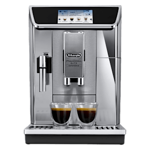 De'Longhi PrimaDonna Elite Experience 1450 Watt 2 Cups Automatic Cappuccino & Espresso Coffee Maker with Optimal Temperature Control (Metal Silver)