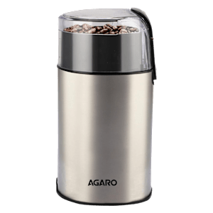 AGARO Grand Fully Automatic Coffee Grinder (Grinds Coffee Beans, 33698, Silver)