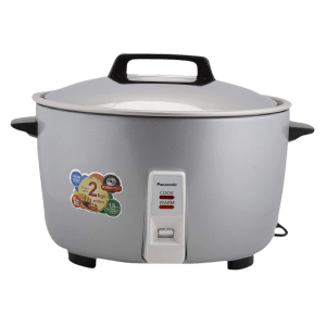 Panasonic Warmer Series 2.5 Litre Electric Rice Cooker with Keep Warm Function (Metallic Silver)