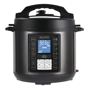 AGARO Imperial 6 Litre Electric Pressure Cooker with Keep Warm Function (Black)