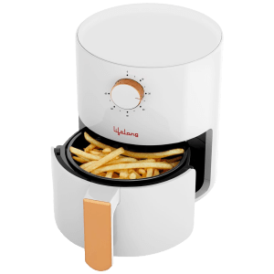 Lifelong LLHF25 2.5L 800 Watt Air Fryer with Air Circulation Technology (White)