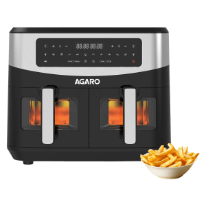 AGARO Imperial 4.5L 2400 Watt Digital Air Fryer with 10 Preset Programs (Black)