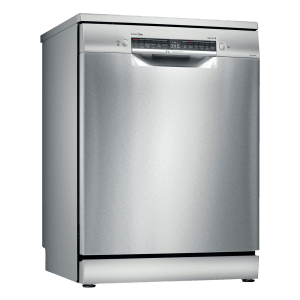 BOSCH Series 6 14 Place Settings Free Standing Dishwasher with Triple Rackmatic System (Silver Inox)