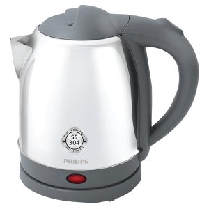 PHILIPS HD9363/02 1800 Watt 1.2 Litre Electric Kettle with Triple Safe Auto Cut Off (Grey)