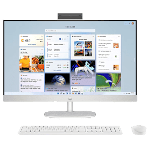 HP 27-cr1026in 27 Inch Full HD IPS Display Intel Core Ultra 5 Windows 11 Home Desktop (16GB, 512GB SSD, Intel Intergrated Graphics)